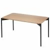 Red Living Couchtisch Oakton - Echtholzfurnier / Metall - Eiche