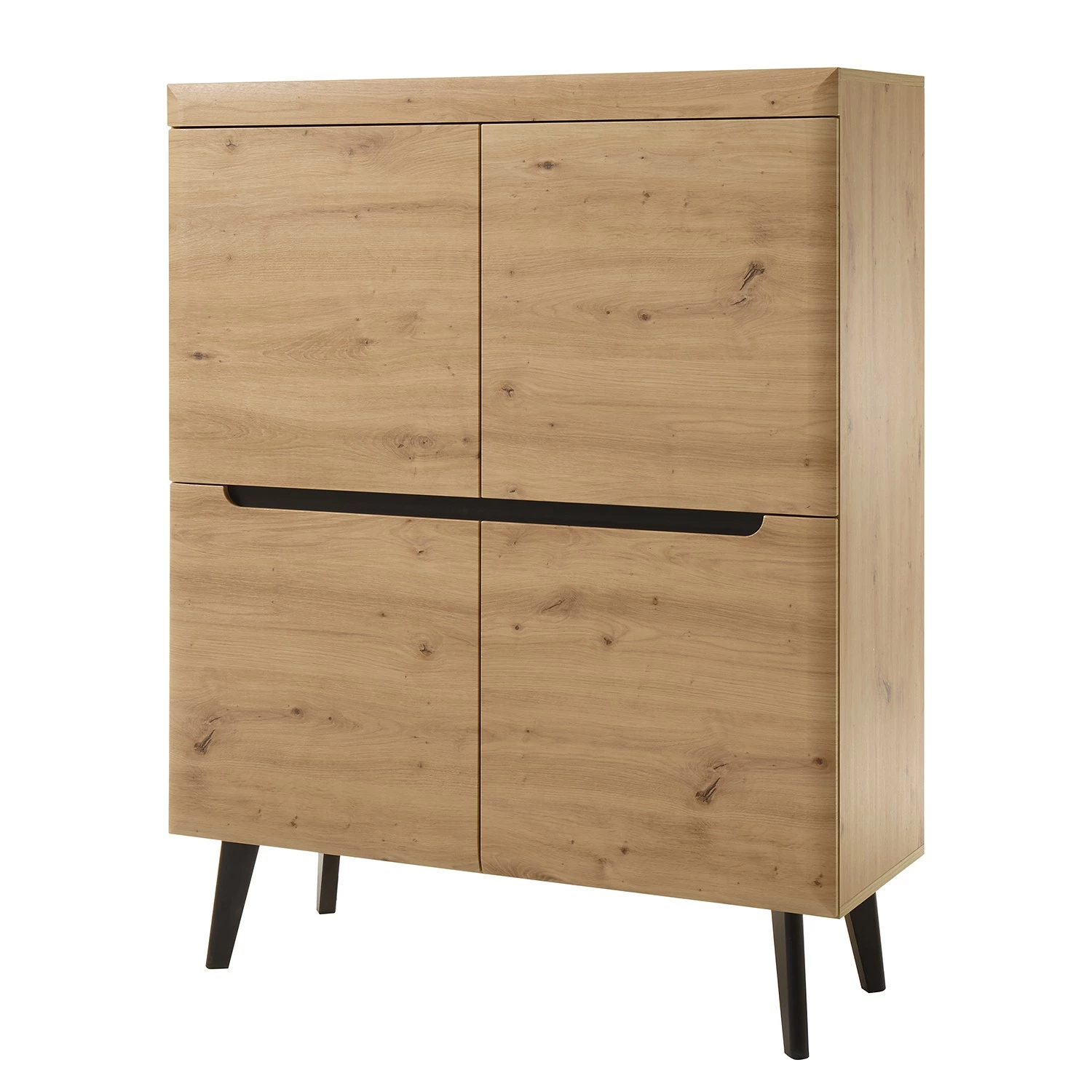 Loftscape Highboard Tornac II - Eiche Artisan Dekor / Schwarz 1 Loftscape Highboard Tornac II - Eiche Artisan Dekor / Schwarz