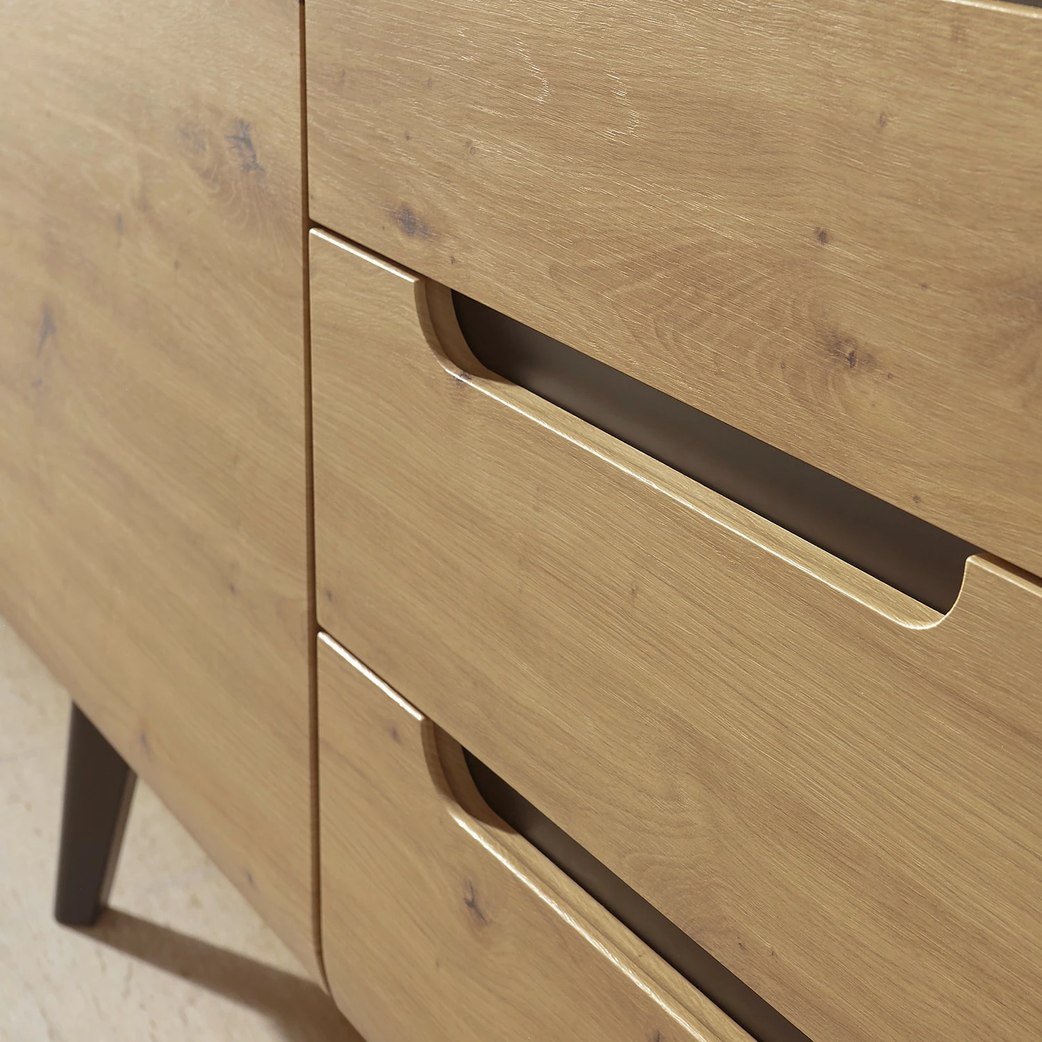 Loftscape Sideboard Tornac - Eiche Artisan Dekor / Schwarz 6 Loftscape Sideboard Tornac - Eiche Artisan Dekor / Schwarz – Bild 6