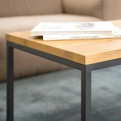 Studio Copenhagen Couchtisch Flox (2er-Set) - Echtholzfurnier / Metall - Eiche / Schwarz 23 Studio Copenhagen Couchtisch Flox (2er-Set) - Echtholzfurnier / Metall - Eiche / Schwarz -WOHNZIMMERMÖBEL Verkäufe 1000229514 211020 14143800045 DETAILS P000000001000229514