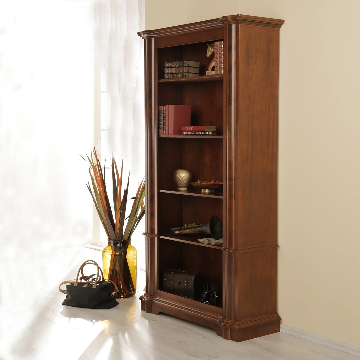 Ridgevalley Regal Larcay - Echtholzfurnier - Tulpenbaum Antik 2 Ridgevalley Regal Larcay - Echtholzfurnier - Tulpenbaum Antik – Bild 2