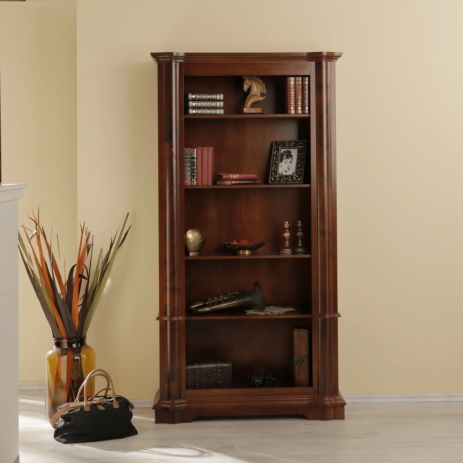 Ridgevalley Regal Larcay - Echtholzfurnier - Tulpenbaum Antik 3 Ridgevalley Regal Larcay - Echtholzfurnier - Tulpenbaum Antik – Bild 3