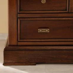 Ridgevalley Standvitrine Brieux - Tulpenbaum teilmassiv - Tulpenbaum Antik -WOHNZIMMERMÖBEL Verkäufe 1000230613 201113 12531400040 DETAILS P000000001000230613