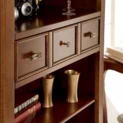 Ridgevalley Regal Brieux II - Echtholzfurnier - Tulpenbaum Antik -WOHNZIMMERMÖBEL Verkäufe 1000230623 201113 12540600090 DETAILS P000000001000230623