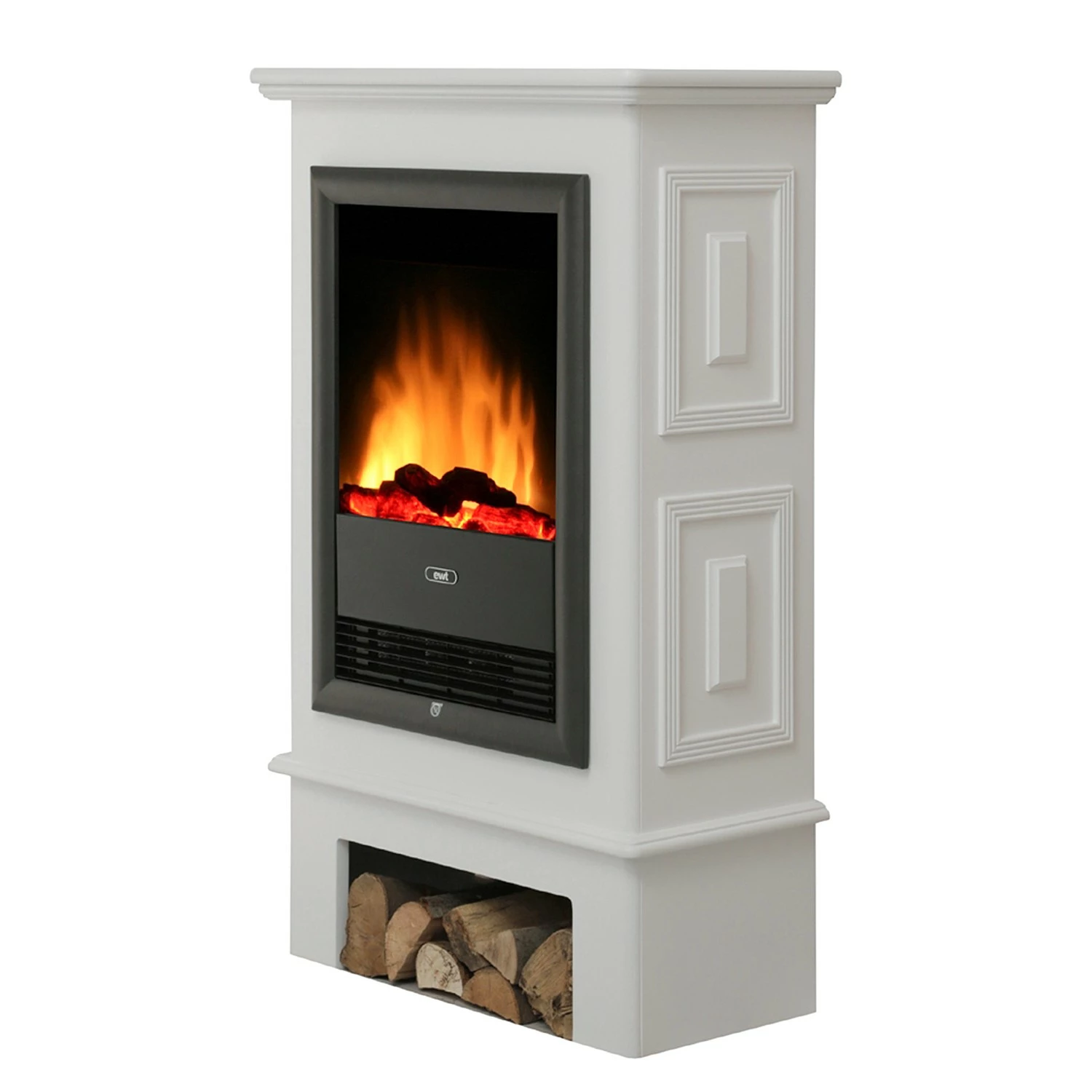 Loftscape Elektrokamin Toudon - Weiß 1 Loftscape Elektrokamin Toudon - Weiß