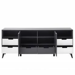 Loftscape Sideboard Nevez I - Weiß / Grau -WOHNZIMMERMÖBEL Verkäufe 1000230756 211007 13332000090 DETAILS P000000001000230756