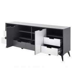 Loftscape Sideboard Nevez I - Weiß / Grau -WOHNZIMMERMÖBEL Verkäufe 1000230756 211007 13333200096 DETAILS P000000001000230756