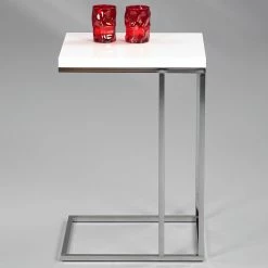 Loftscape Beistelltisch Yebles - Weiß / Silber 7 Loftscape Beistelltisch Yebles - Weiß / Silber -WOHNZIMMERMÖBEL Verkäufe 1000231182 201118 12541000069 MOOD DETAILS P000000001000231182 mood