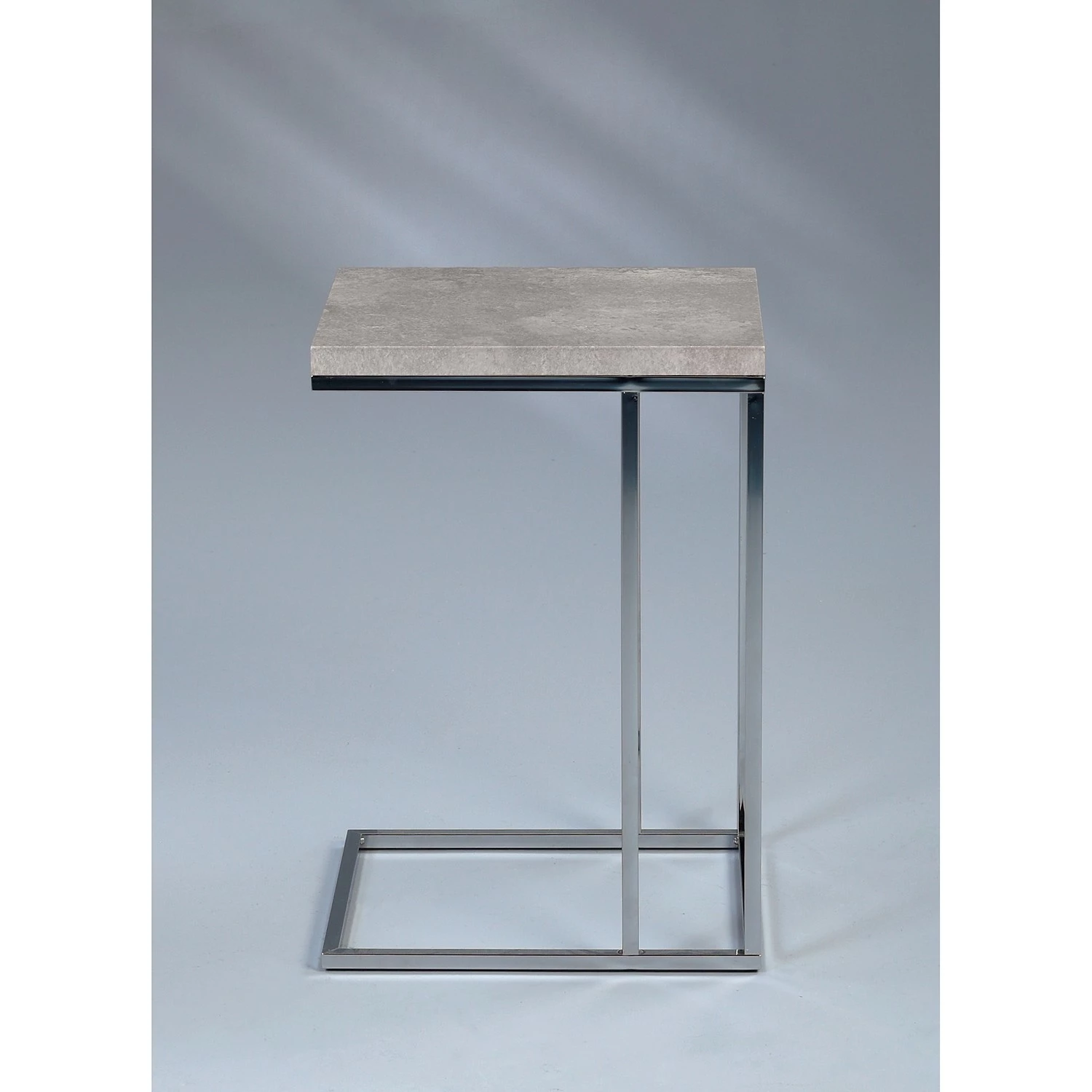 Loftscape Beistelltisch Tuffe - Beton Dekor / Silber 5 Loftscape Beistelltisch Tuffe - Beton Dekor / Silber – Bild 5