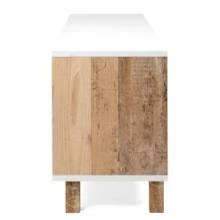 Loftscape TV-Lowboard Mayac - Weiß / Altholz Dekor -WOHNZIMMERMÖBEL Verkäufe 1000231349 201208 11124100016 DETAILS P000000001000231349