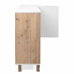 Loftscape Sideboard Mayac I - Weiß / Altholz Dekor -WOHNZIMMERMÖBEL Verkäufe 1000231352 201208 11133300040 DETAILS P000000001000231352
