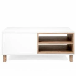 Loftscape Couchtisch Mayac - Weiß / Altholz Dekor -WOHNZIMMERMÖBEL Verkäufe 1000231362 201208 11140300056 DETAILS P000000001000231362