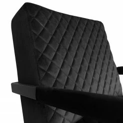 Ars manufacti Sessel Liez - Samt - Samt Ravi: Schwarz -WOHNZIMMERMÖBEL Verkäufe 1000231894 210205 07442800632 DETAILS P000000001000231894