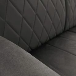 Ars manufacti Sofa Menet (3-Sitzer) - Samt - Samt Ravi: Grau -WOHNZIMMERMÖBEL Verkäufe 1000231899 210205 07461500682 DETAILS P000000001000231899