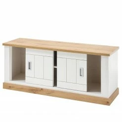 Ridgevalley TV-Lowboard Ollezy - Pinie Weiß Dekor / Eiche Wotan Dekor 9 Ridgevalley TV-Lowboard Ollezy - Pinie Weiß Dekor / Eiche Wotan Dekor -WOHNZIMMERMÖBEL Verkäufe 1000231956 201204 06224400043 DETAILS P000000001000231956