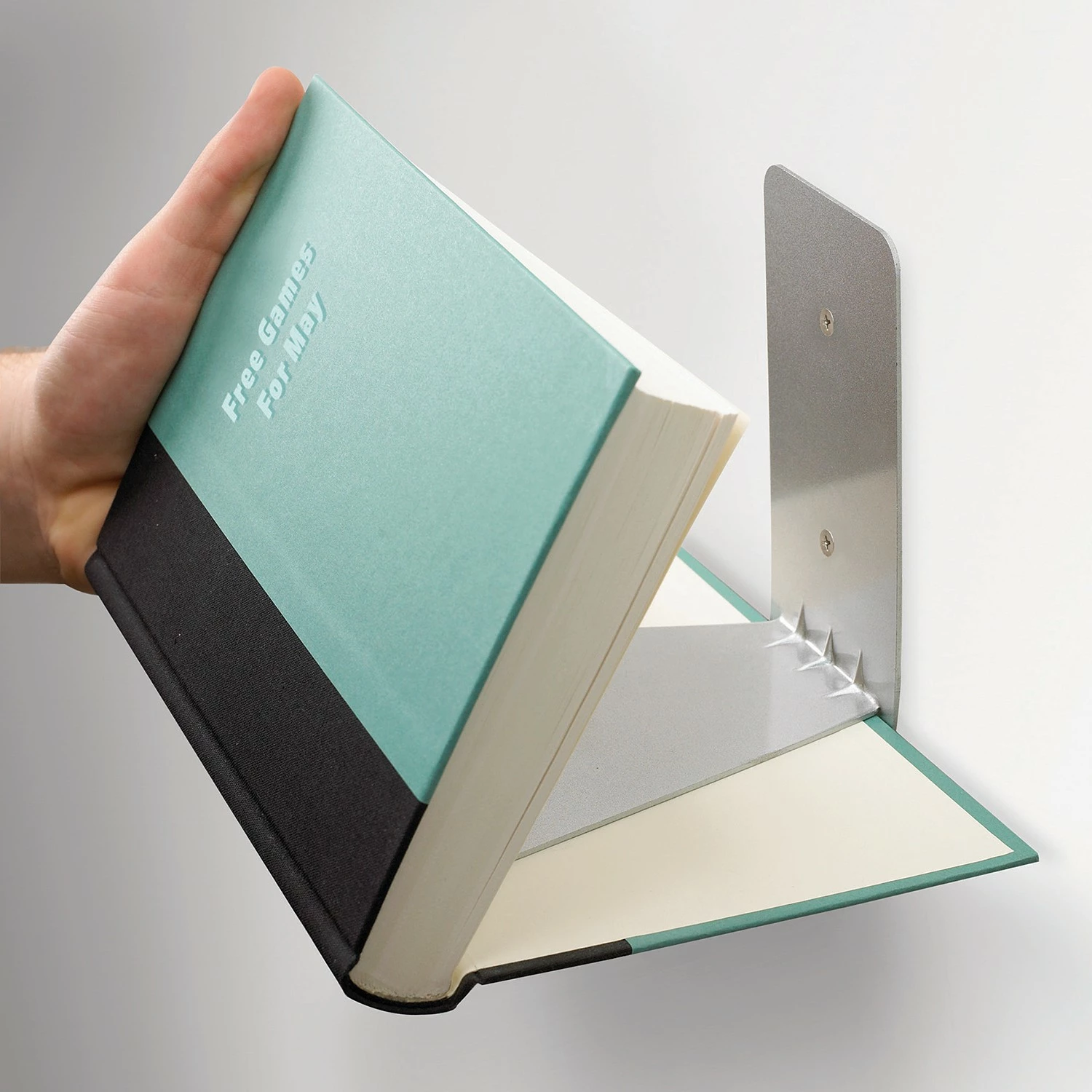 Umbra Wandregal Conceal (3er-Set) - Metall - Silber - 18 x 17 cm 8 Umbra Wandregal Conceal (3er-Set) - Metall - Silber - 18 x 17 cm – Bild 8