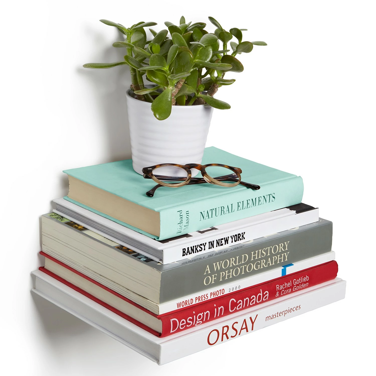 Umbra Wandregal Conceal (3er-Set) - Metall - Silber - 18 x 17 cm 9 Umbra Wandregal Conceal (3er-Set) - Metall - Silber - 18 x 17 cm – Bild 9