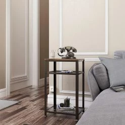 Red Living Beistelltisch Morristown III - Metall - Braun / Schwarz -WOHNZIMMERMÖBEL Verkäufe 1000235669 201210 06174800023 MOOD DETAILS P000000001000235669 mood