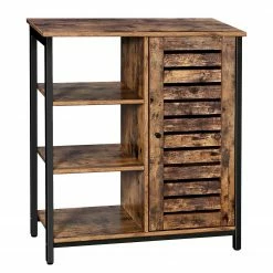 Red Living Kommode Condover V - Braun / Schwarz