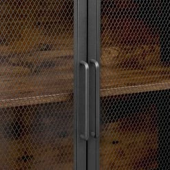 Red Living Kommode Thenon II - Schwarz / Braun -WOHNZIMMERMÖBEL Verkäufe 1000235692 201210 06231300190 DETAILS P000000001000235692