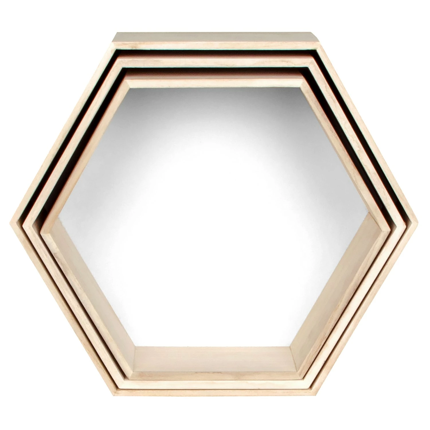 Naturoo Wandregal Cusset I (3er-Set) - Paulownia massiv - Paulownia / Weiß 3 Naturoo Wandregal Cusset I (3er-Set) - Paulownia massiv - Paulownia / Weiß – Bild 3