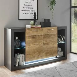 Red Living Sideboard Talence II - Kastanie Dekor / Grau 11 Red Living Sideboard Talence II - Kastanie Dekor / Grau -WOHNZIMMERMÖBEL Verkäufe 1000236850 201218 06044000051 MOOD DETAILS P000000001000236850 mood