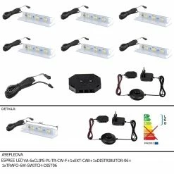 Loftscape Wohnwand Vierzon (4-teilig) - Eiche Sonoma Dekor -WOHNZIMMERMÖBEL Verkäufe 1000237339 201230 13135700041 DETAILS P000000001000237339