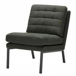 Studio Copenhagen Sessel Chilli - Flachgewebe Shina: Grau - Grau