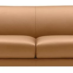 Studio Copenhagen Sofa Ginger (3-Sitzer) - Echtleder Seija: Hellbraun - Schwarz -WOHNZIMMERMÖBEL Verkäufe 1000238813 210121 14451800399 DETAILS P000000001000238813
