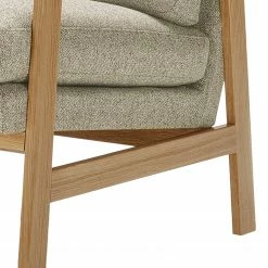 Studio Copenhagen Sessel Pepper - Flachgewebe Shina: Beige - Eiche Hell -WOHNZIMMERMÖBEL Verkäufe 1000238859 210121 14455300759 DETAILS P000000001000238859