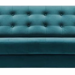 Studio Copenhagen Sofa Powder (2-Sitzer) - Samt Houki: Petrol - Schwarz -WOHNZIMMERMÖBEL Verkäufe 1000238907 210121 14463201128 DETAILS P000000001000238907