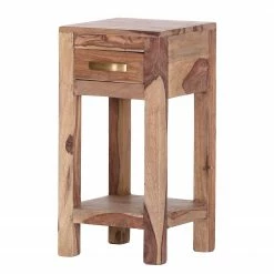 Naturoo Beistelltisch Rodern II - Sheesham massiv