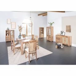 Naturoo Sideboard Rodern I - Sheesham massiv / Wiener Geflecht -WOHNZIMMERMÖBEL Verkäufe 1000239487 210108 13354400012 MOOD DETAILS P000000001000239487 mood