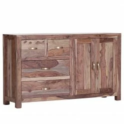 Naturoo Sideboard Rodern I - Sheesham massiv / Wiener Geflecht -WOHNZIMMERMÖBEL Verkäufe 1000239487 210108 13354800014 DETAILS P000000001000239487