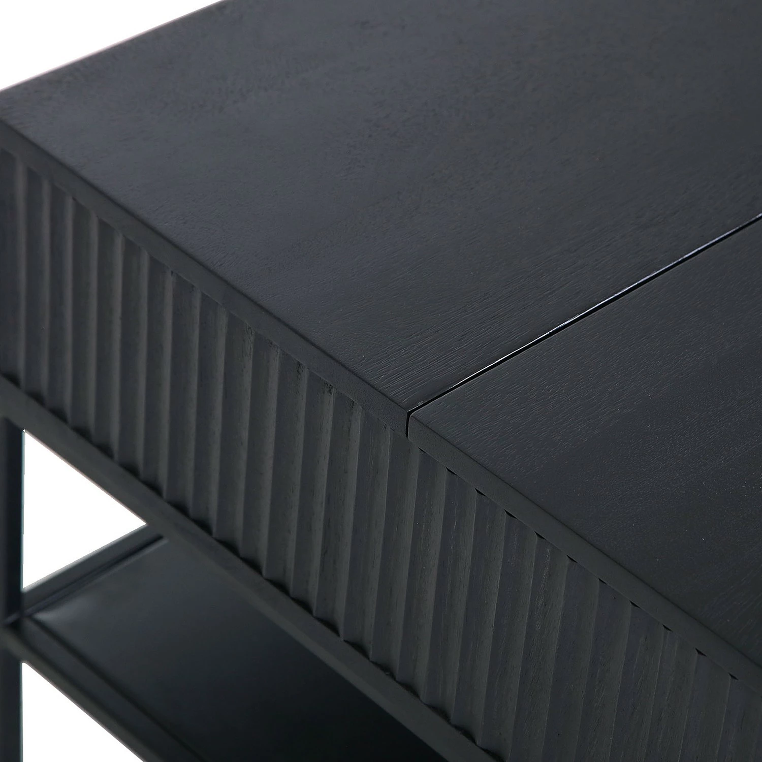 Red Living Couchtisch Soyons II - Akazie massiv / Metall - Akazie Schwarz / Schwarz 4 Red Living Couchtisch Soyons II - Akazie massiv / Metall - Akazie Schwarz / Schwarz – Bild 4