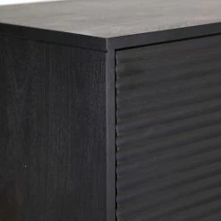 Red Living Highboard Soyons - Akazie massiv / Metall - Schwarz / Gold -WOHNZIMMERMÖBEL Verkäufe 1000239491 210108 13362400029 DETAILS P000000001000239491