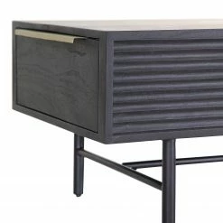 Red Living Couchtisch Soyons I - Akazie massiv / Metall - Schwarz / Gold -WOHNZIMMERMÖBEL Verkäufe 1000239498 210108 13370900052 DETAILS P000000001000239498