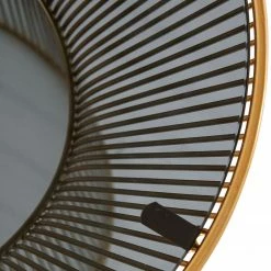 Red Living Beistelltisch Payzac IV - Glas / Metall - Grau / Gold -WOHNZIMMERMÖBEL Verkäufe 1000239510 210108 13383800098 DETAILS P000000001000239510