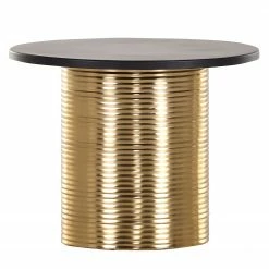 Red Living Beistelltisch Payzac V - Metall - Schwarz / Gold