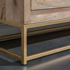Naturoo Sideboard Rumilly - Rattangeflecht / Mango massiv -WOHNZIMMERMÖBEL Verkäufe 1000239527 210908 16520400024 DETAILS P000000001000239527