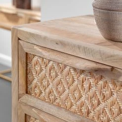 Naturoo Kommode Rumilly III - Rattangeflecht / Mango massiv 9 Naturoo Kommode Rumilly III - Rattangeflecht / Mango massiv -WOHNZIMMERMÖBEL Verkäufe 1000239534 210908 16520400032 DETAILS P000000001000239534