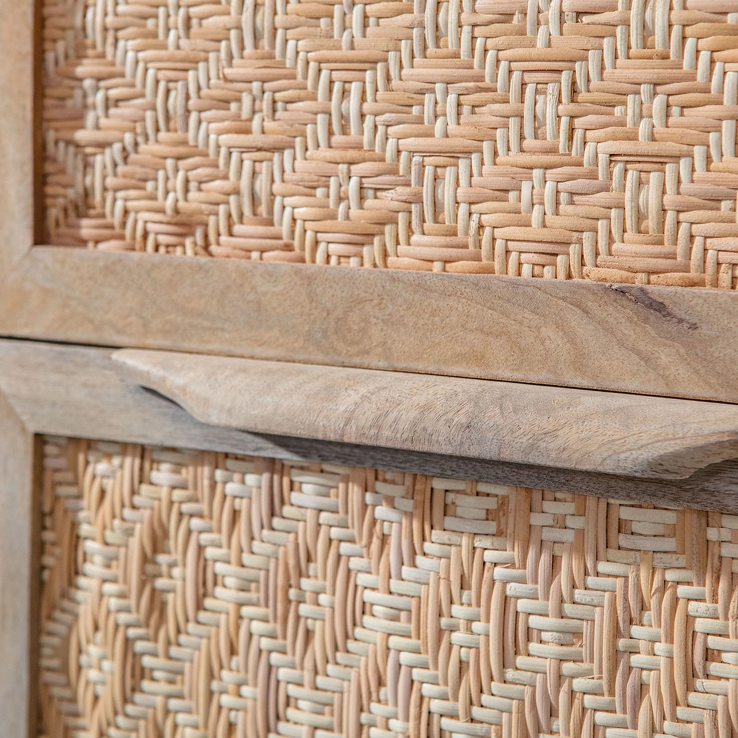 Naturoo Kommode Rumilly III - Rattangeflecht / Mango massiv 6 Naturoo Kommode Rumilly III - Rattangeflecht / Mango massiv – Bild 6