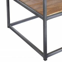 Red Living Barschrank Viessoix - Teak massiv & Akazie massiv / Eisen - Teak / Anthrazit -WOHNZIMMERMÖBEL Verkäufe 1000240176 210115 08043100033 DETAILS P000000001000240176