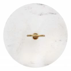 Red Living Beistelltisch Carling III - Marmor / Metall - Marmor Weiß / Gold -WOHNZIMMERMÖBEL Verkäufe 1000240800 210113 13363800022 DETAILS P000000001000240800