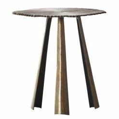 Loftscape Beistelltisch Condat I - Metall - Antik Gold