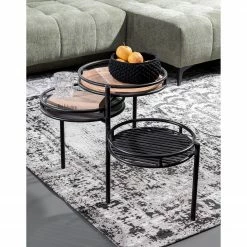 Red Living Beistelltisch Fenay III - Akazie massiv / Metall - Akazie / Schwarz 9 Red Living Beistelltisch Fenay III - Akazie massiv / Metall - Akazie / Schwarz -WOHNZIMMERMÖBEL Verkäufe 1000240804 210608 14180800008 MOOD DETAILS P000000001000240804 mood