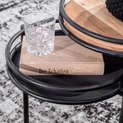 Red Living Beistelltisch Fenay III - Akazie massiv / Metall - Akazie / Schwarz 10 Red Living Beistelltisch Fenay III - Akazie massiv / Metall - Akazie / Schwarz -WOHNZIMMERMÖBEL Verkäufe 1000240804 210608 14180800009 MOOD DETAILS P000000001000240804 mood