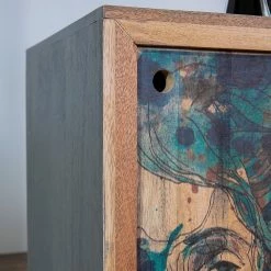 Naturoo Sideboard Valbelle - Mango massiv - Mango / Grau 12 Naturoo Sideboard Valbelle - Mango massiv - Mango / Grau -WOHNZIMMERMÖBEL Verkäufe 1000240805 210113 13371400040 DETAILS P000000001000240805