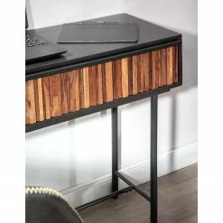 Red Living Konsolentisch Sanvic - Sheesham / Akazie massiv - Sheesham / Anthrazit 11 Red Living Konsolentisch Sanvic - Sheesham / Akazie massiv - Sheesham / Anthrazit -WOHNZIMMERMÖBEL Verkäufe 1000240817 210812 13315600013 DETAILS P000000001000240817