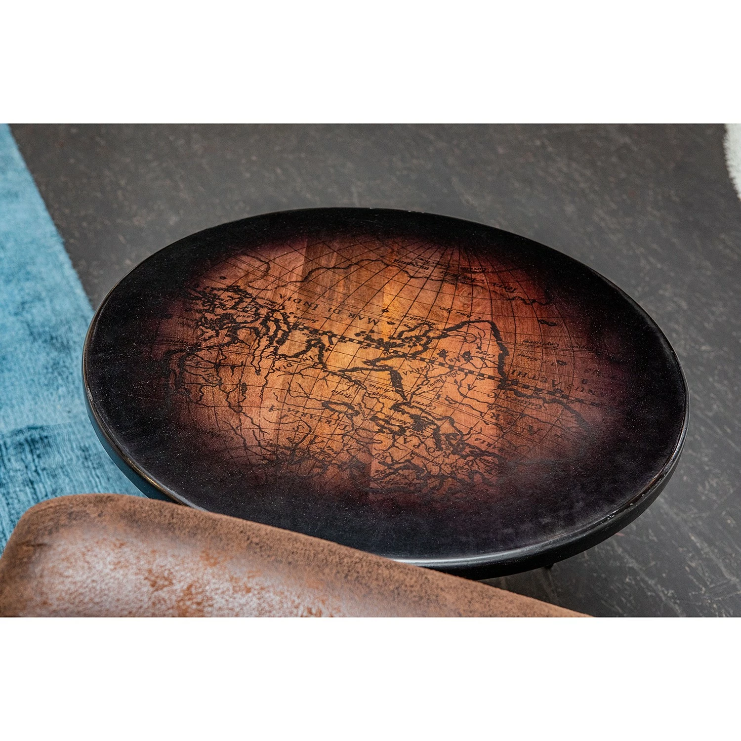 Red Living Couchtisch Jouy - Mango massiv / Metall - Braun / Schwarz 7 Red Living Couchtisch Jouy - Mango massiv / Metall - Braun / Schwarz – Bild 7